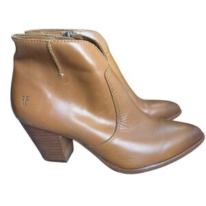 Frye Jennifer Bootie Brown Leather Size‎ 5.5